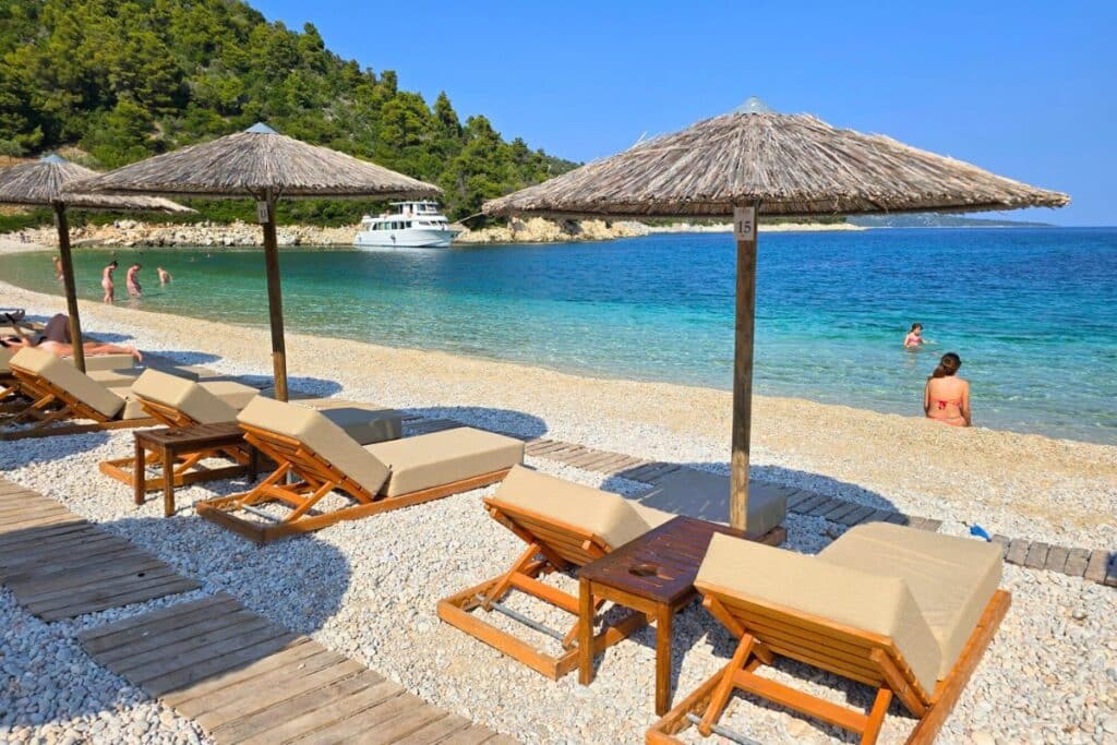 Alonissos Leftos Gialos Beach Greece