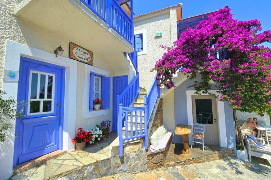 Alonissos Old Town Chora Sporades Greece