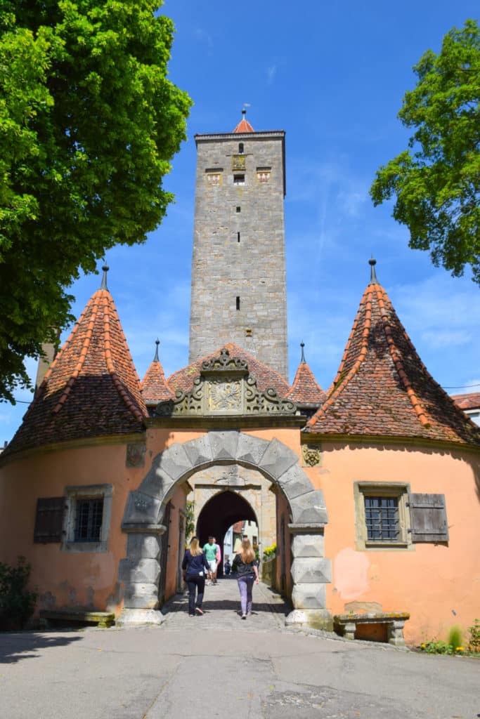 Rothenburg ob der Tauber Castle Gate