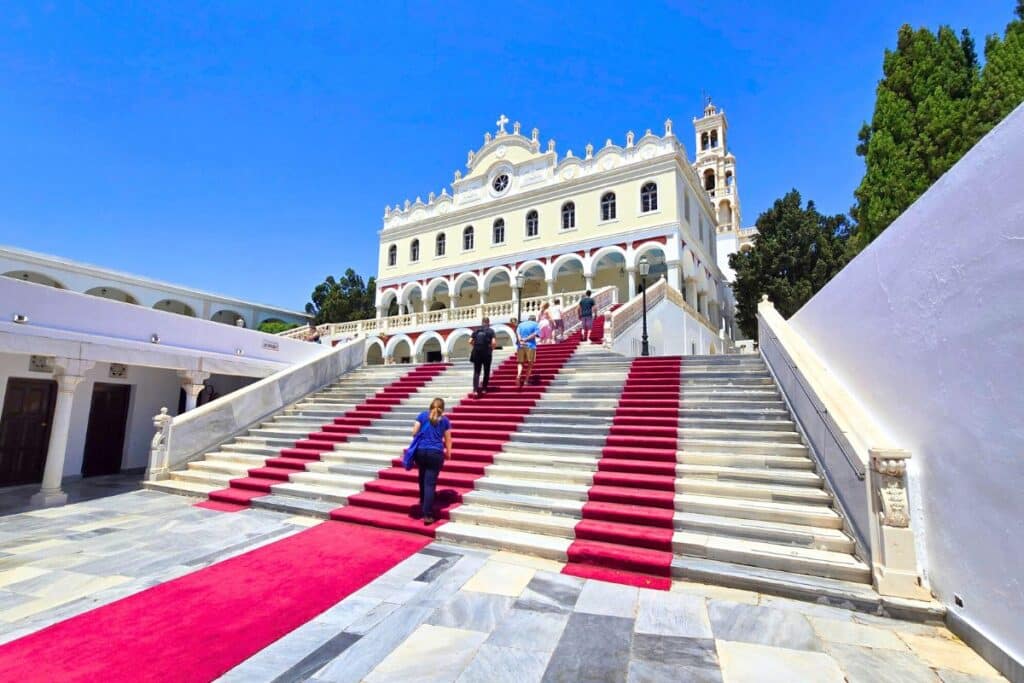 Church of Panagia Evangelistria Tinos Greece