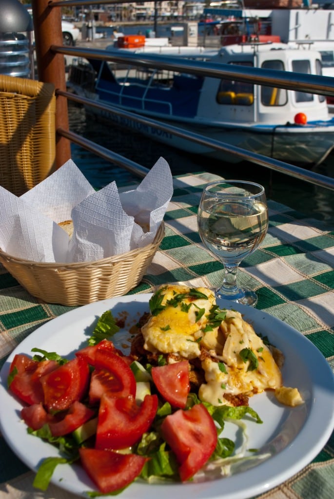 Greek taverna Paphos Cyprus