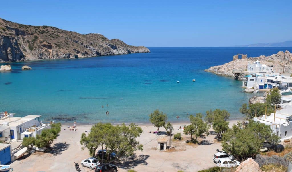 Fyropotamos Beach Milos Greece