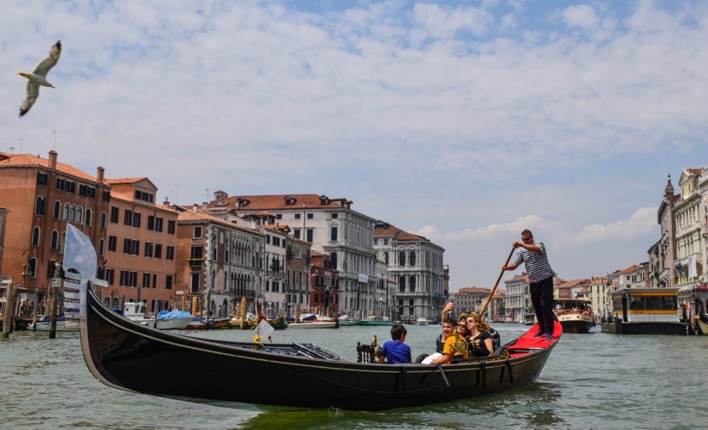 Gondola Ride Venice Italy