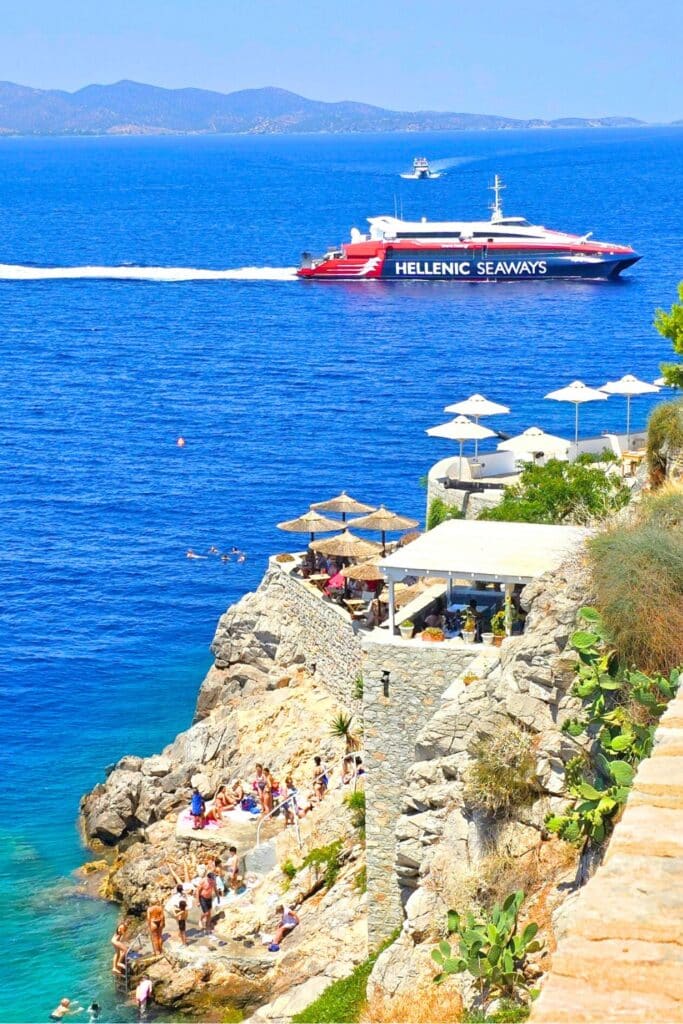 Hellenic Seaways Ferry Hydra Greece