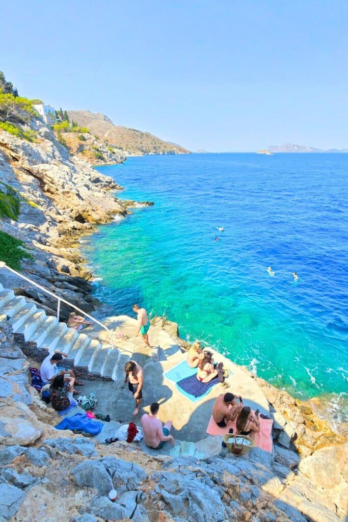 Hydronetta Beach Hydra Island Greece