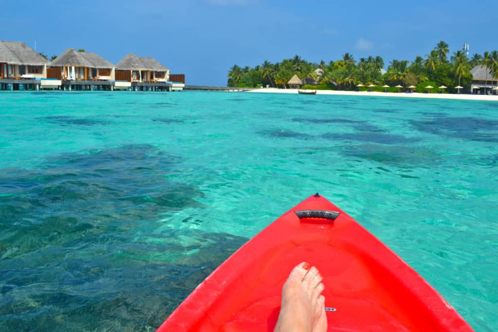 W Maldives Kayak