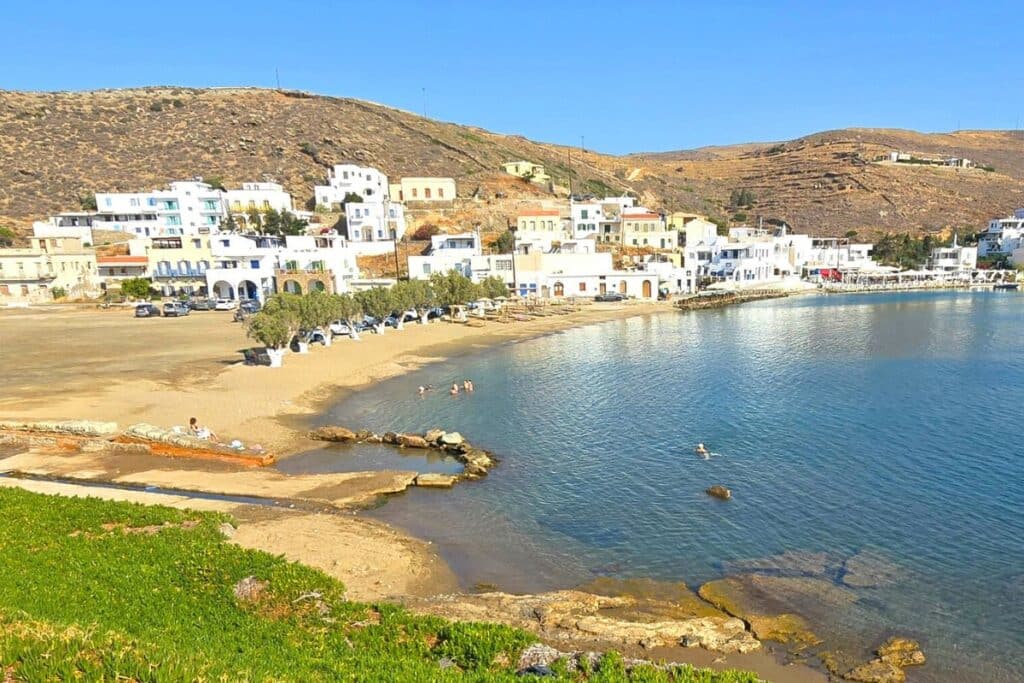 Kythnos Greece Loutra Hot Springs