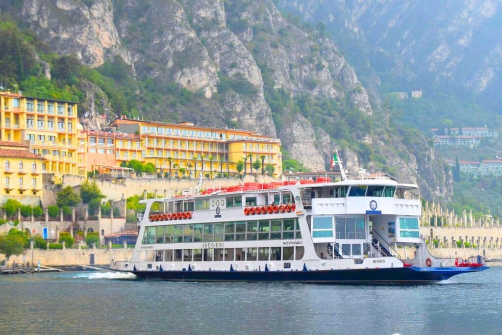 Lake Garda Ferry Limone sul Garda Italy