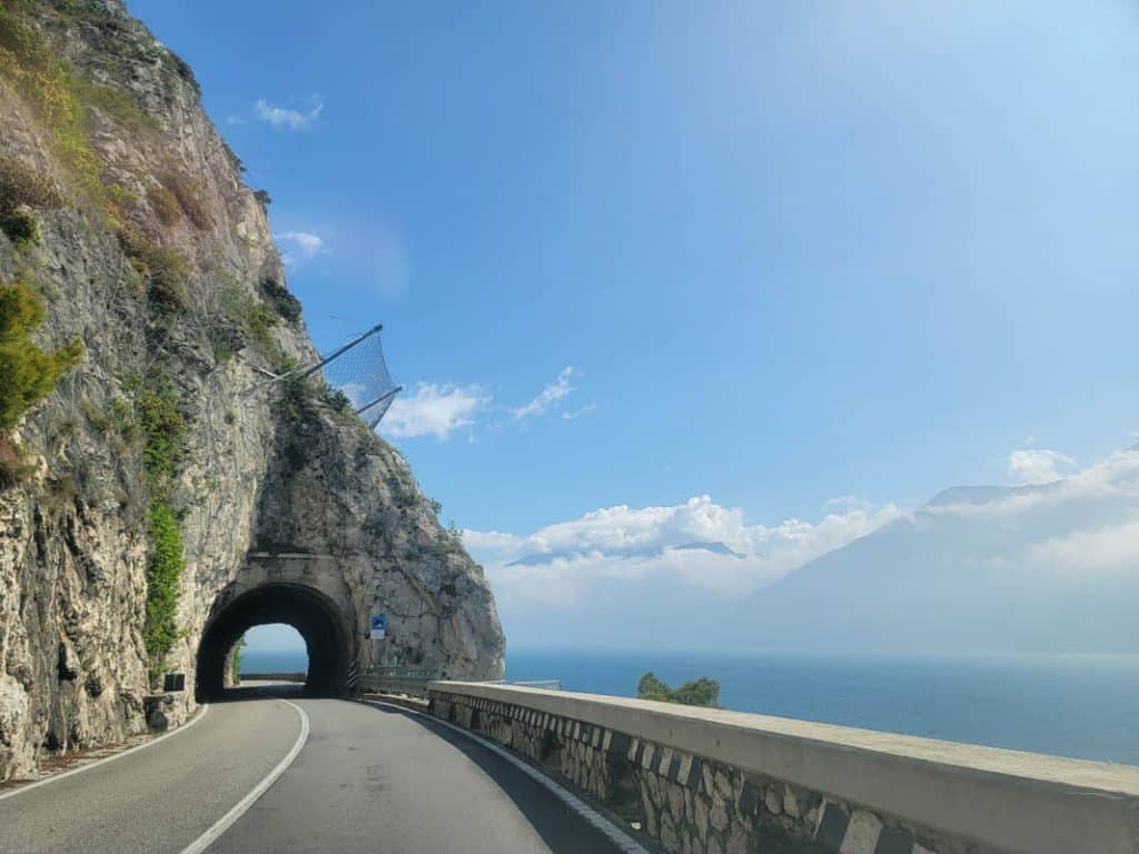 Roads of Lake Garda Italy