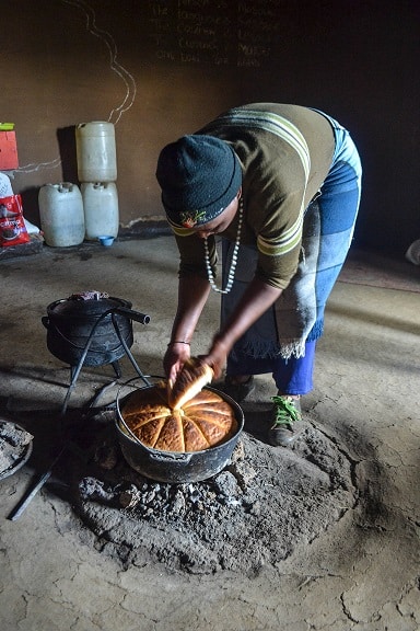 Lesotho People Basotho Village
