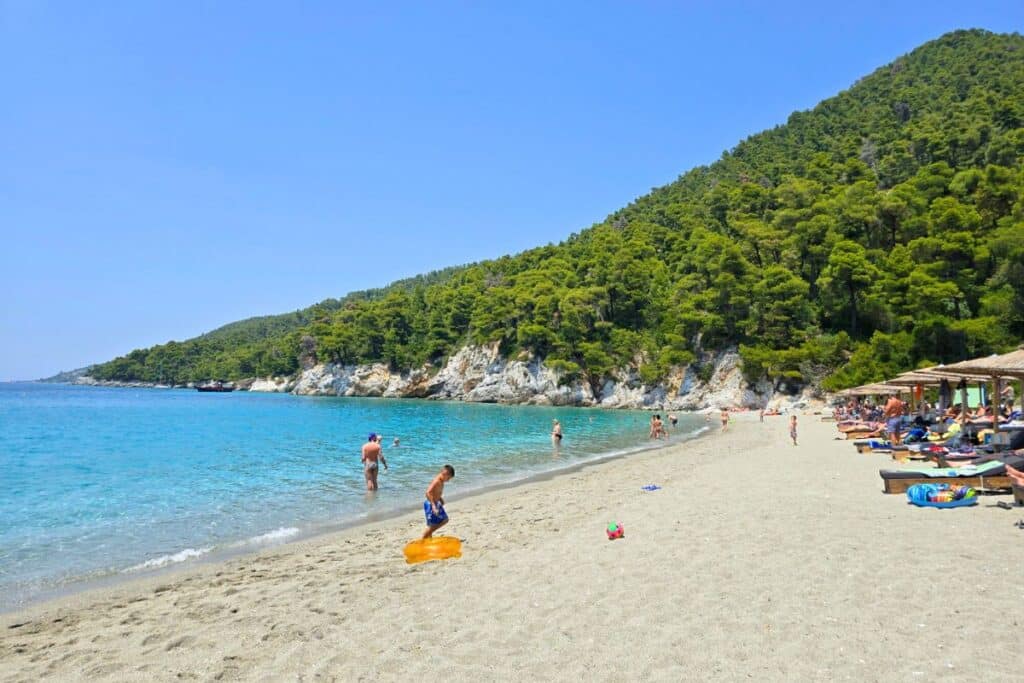 Mamma Mia Beach Kastani Beach Skopelos Greece