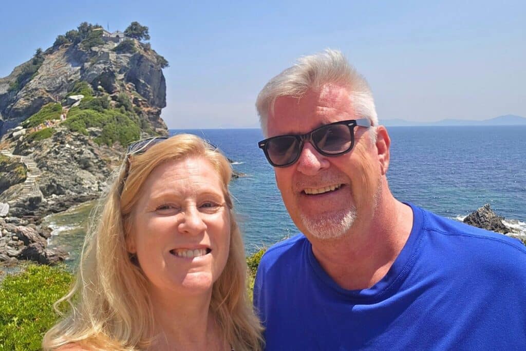 Mamma Mia Church Skopelos Island Greece