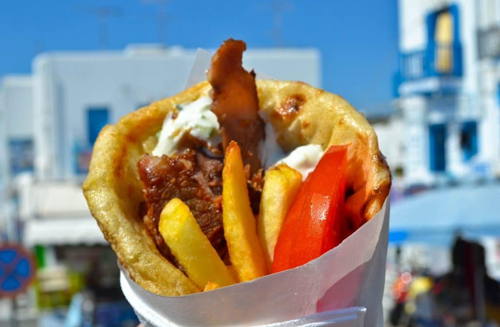 Mykonos Town Gyro Greece