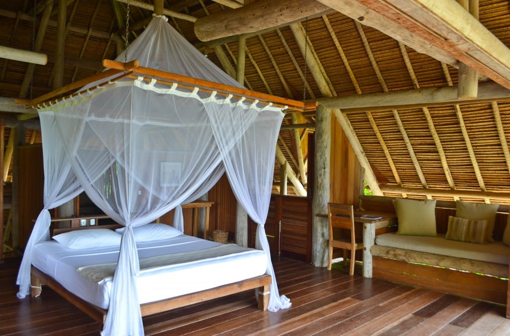 Bedroom Nikoi Island Resort Indonesia