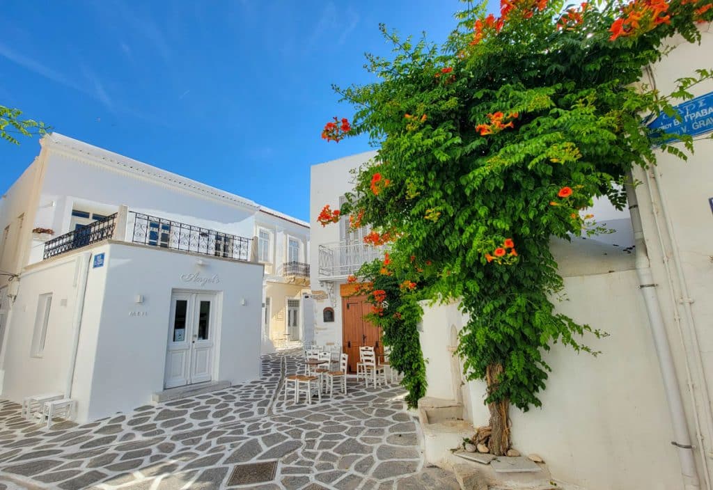 Parikia Town Paros Greece