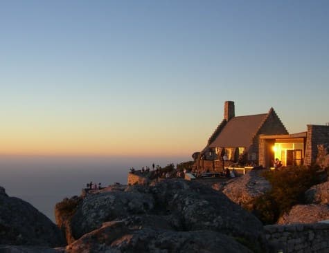 Sunset Table Mountain Cape Town South Africa