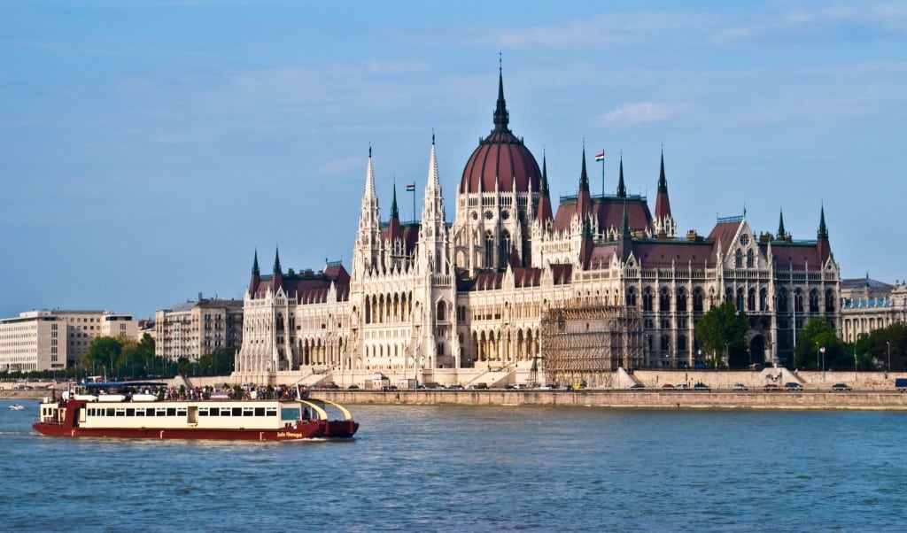 Hungarian parliament Budapest Hungary
