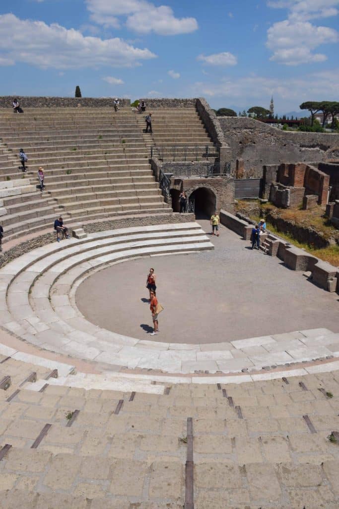 Pompeii Theater Italy