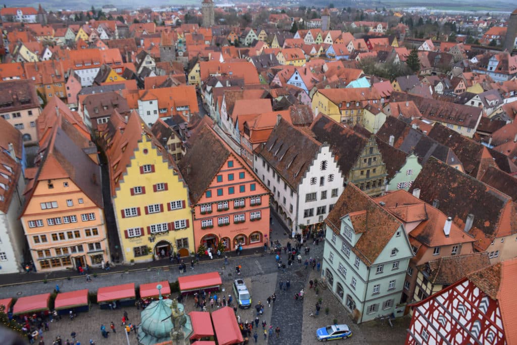 Rothenburg Town Hall Tower Germany