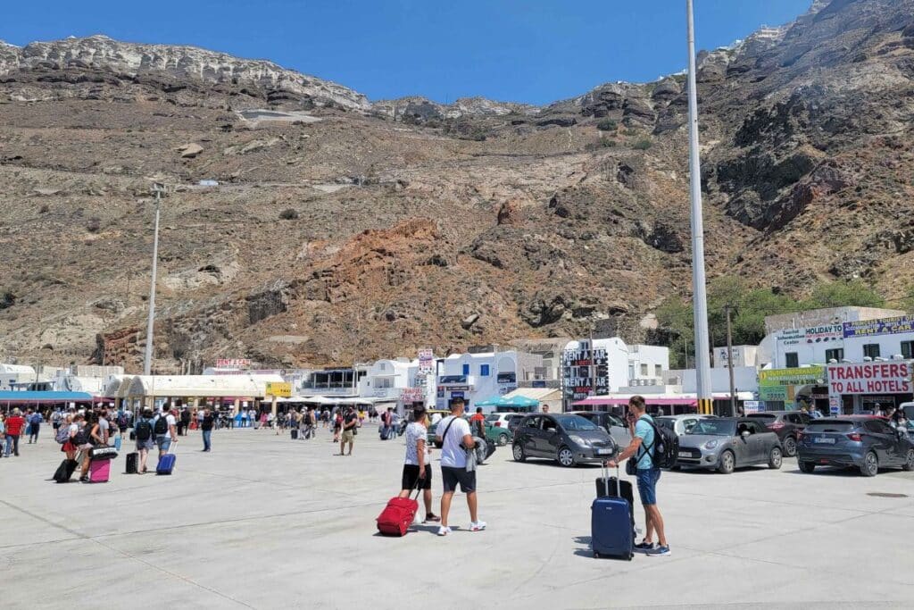 Athinios Ferry Port Santorini