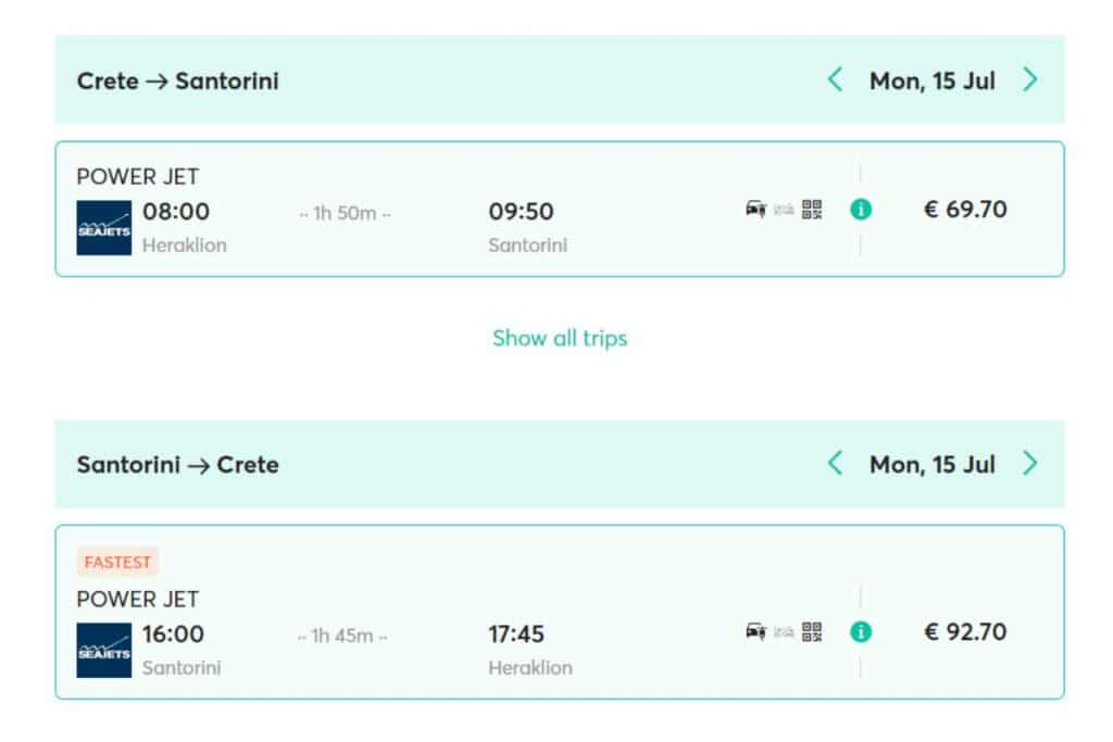 Santorini Day Trip From Crete Heraklion