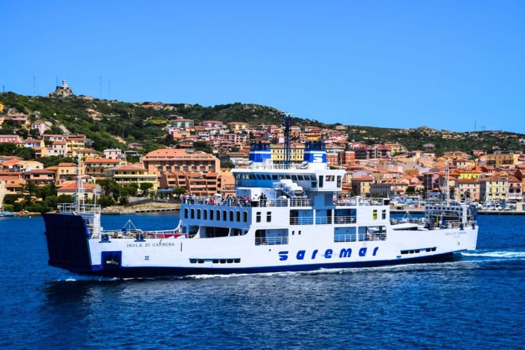 Sardinia to Maddalena Ferry Italy