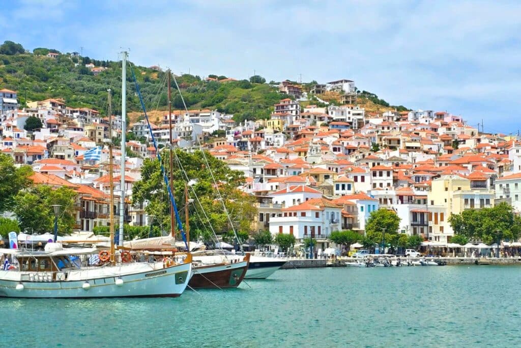 Skopelos Town Sporades Greece
