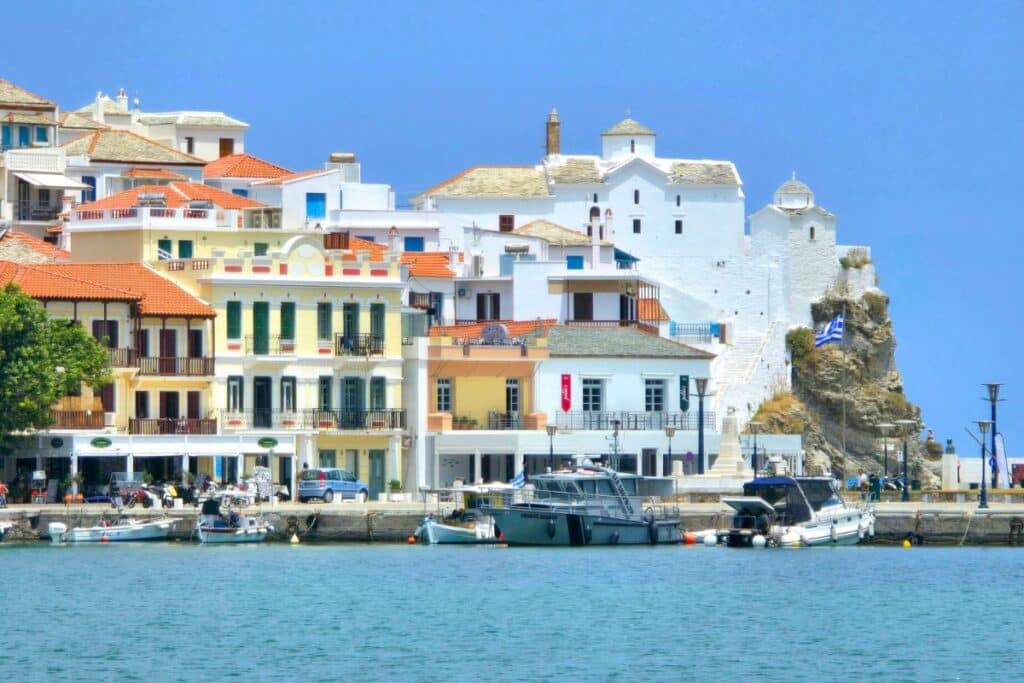 Skopelos Town Sporades Greek Islands