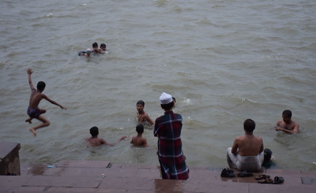 Swim Ganges Varanasi India